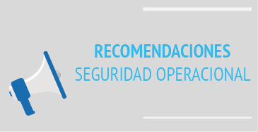 Recomendaciones seguridad operacional
